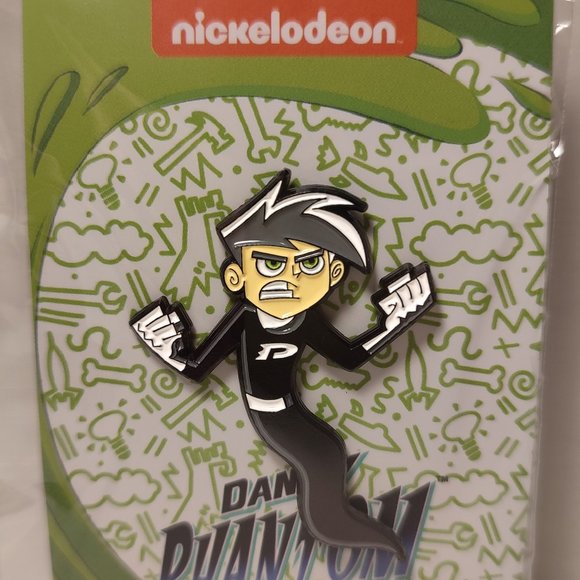 Danny Phantom Going Ghost Enamel Pin Official Nickelodeon Collectible Brooch New - Picture 1 of 3